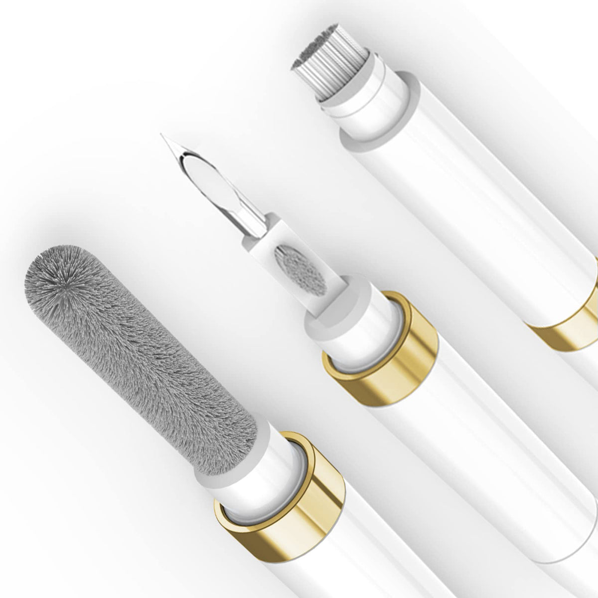 Goalsen Ecp4In1 For Airpod Cleaner Kit Equipped With A Flocked Sponge A Metal Pen Tip 2 High Density Brush Easy Clean Hard To To