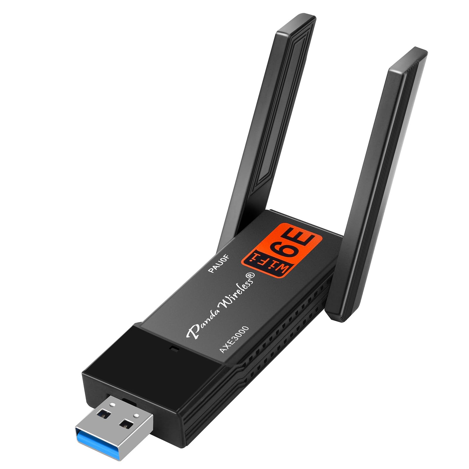 Panda Wireless Pau0F Axe3000 Tri Band (2.4/5 / 6 Ghz) Wifi 6E Usb 3.0 Adapter   Windows 10/11, Zorin, Mx Linux, Endeavouros, Min