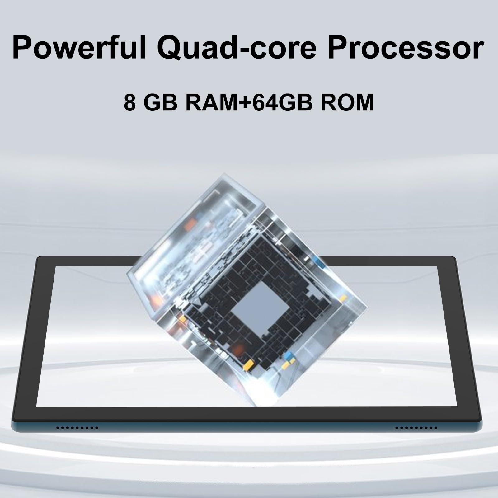 Android 14 Tablet, 10 Inch 8Gb Ram+64Gb Rom+1Tb Expand, 1.8Ghz Quad-Core Processor, 2 In 1 Tablets With Keyboard/Mouse/Case/Styl