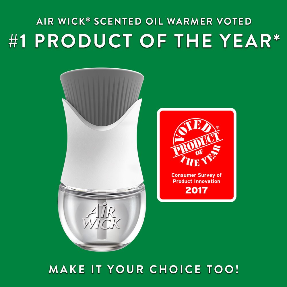 Air Wick Plug In Scented Oil 5 Refills, Fresh Linen, (5X0.67Oz), Same Familiar Smell Of Fresh Laundry, New Look, Packaging May V