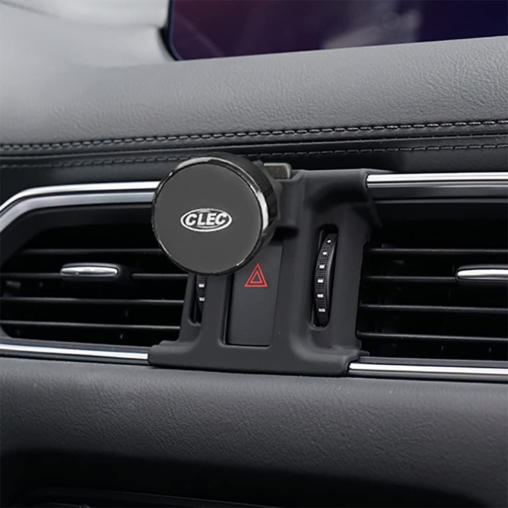 Beerte Phone Holder Fit For Mazda Cx-5 2017-2025 Strong Magnetic Phone Mount Cx5 Adjustable Air Vent Car Dashboard Cell Phone Mo
