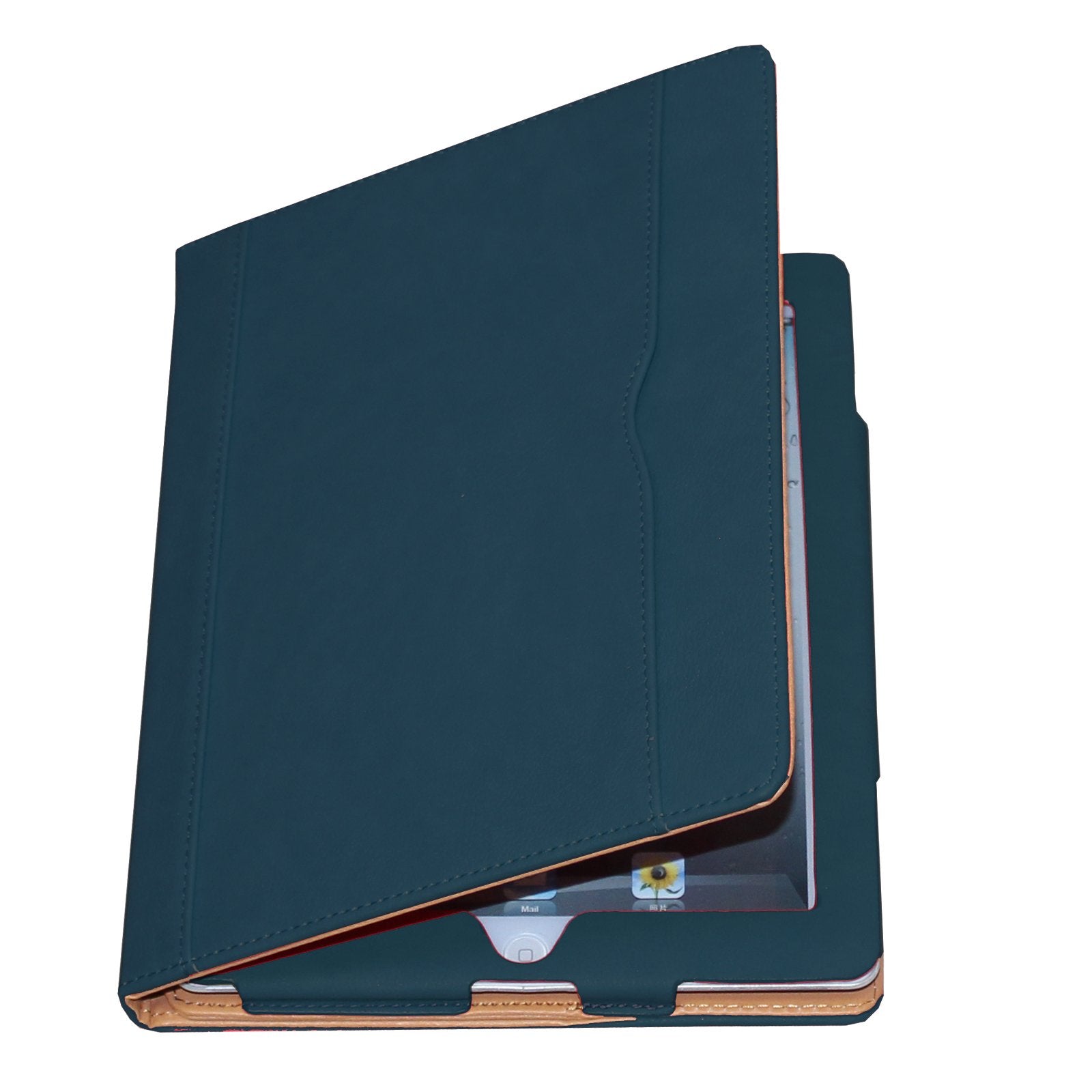 For Ipad 9.7 6Th/5Th Generation 2018/2017, Ipad Air/Air 2 Case, Jytrend Multi Angle Viewing Stand Folio Smart Cover With Pocket For A1893 A1954 A1822 A1823 A1474 A1475 A1476 A1566 A1567 (Navy)