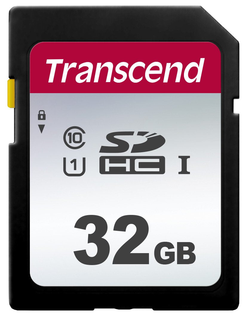 Transcend 32GB SDXC/SDHC 300S Memory Card TS32GSDC300S