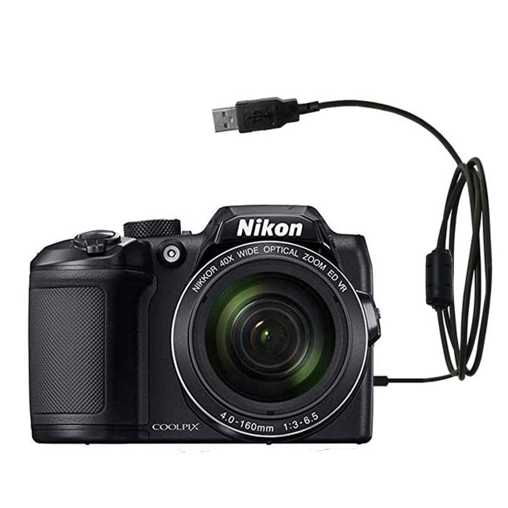 Blacell Usb Cable For Nikon Coolpix B500 Digital Camera, And Usb Computer Cord For Nikon Coolpix B500 Digital Camera, Gold Plate