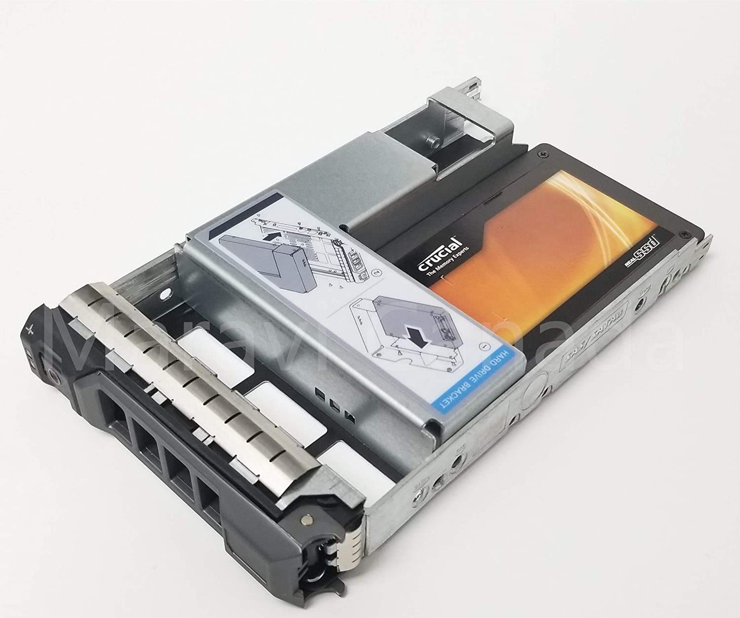 Maravi Canada 3.5'' To 2.5'' Ssd Sas Sata Hard Drive Tray Adapter Bracket Converter Cage For Dell Hp Ibm Lenovo Mac Apple 3.5 In