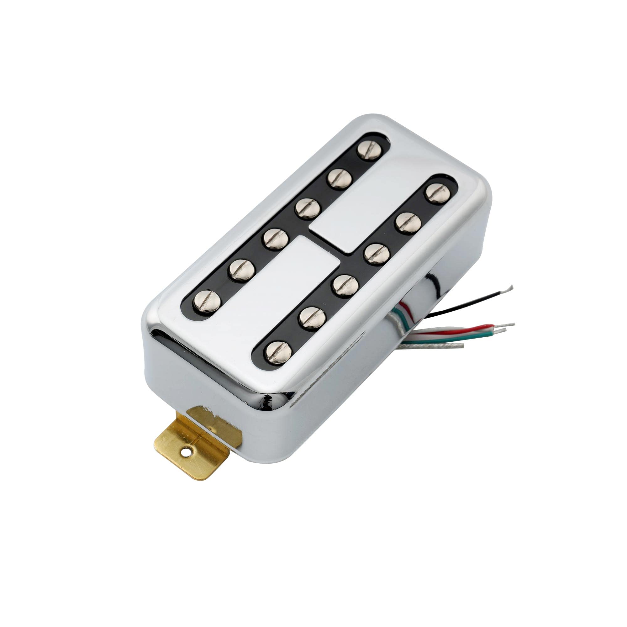 Artec Tvft A Filtertron Style Alnico 5 Magnet Humbucker Electric Guitar Neck Pickup 5K, Chrome