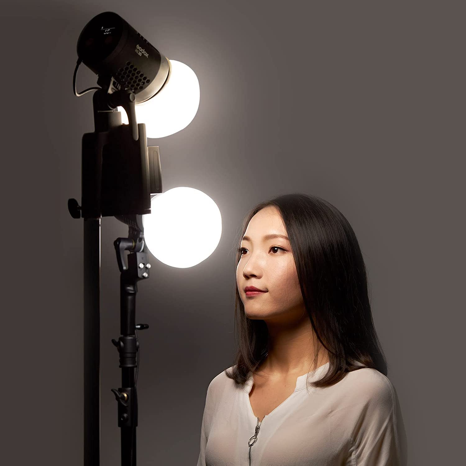 Godox Ml Cd15 Diffusion Dome Kit, Flash Diffuser For Godox V1 Ad100Pro Ad200Pro Ad300Pro Ad400Pro V860Iii V850Iii Tt685Ii V1Pro