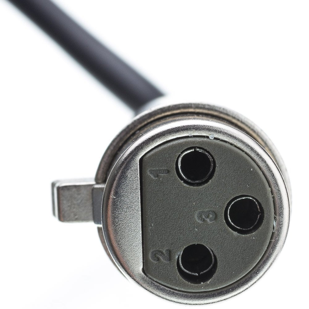 Cablewholesale Xlr Audio Extension Cable, 3 Pin Balanced Xlr Male To Female Plug, 24 Awg Microphone Cable, 10 Feet