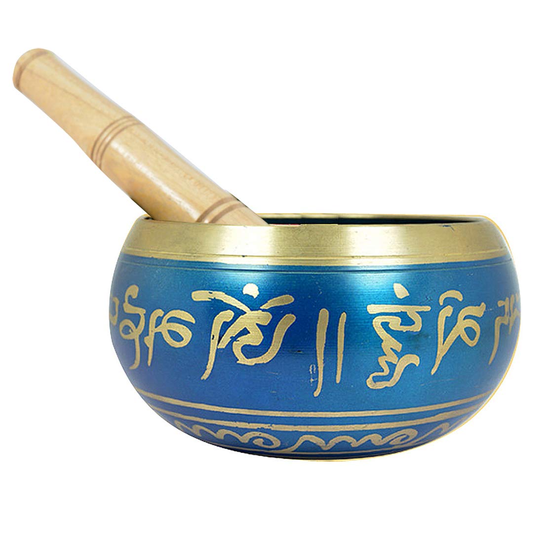 Reiki Crystal Products Singing Bowl | Tibetan Buddhist Prayer Instrument With Wooden Stick | Meditation Bowl | Music Therapy | 9