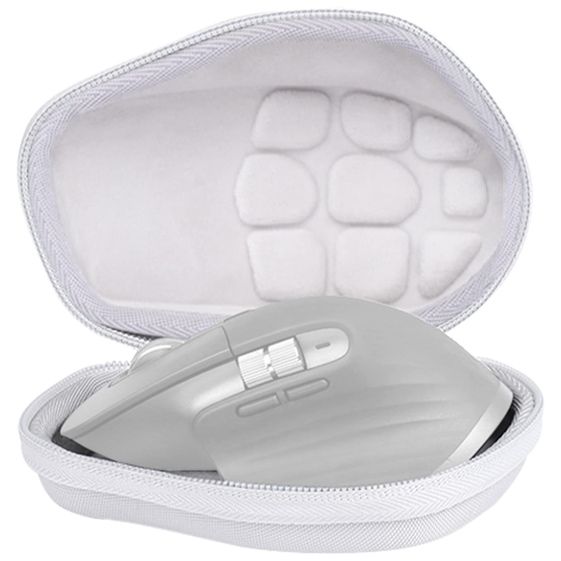 Co2Crea Hard Case Replacement For Logitech Mx Master 3 Master 3S Advanced Wireless Mouse (Mid Grey Case)