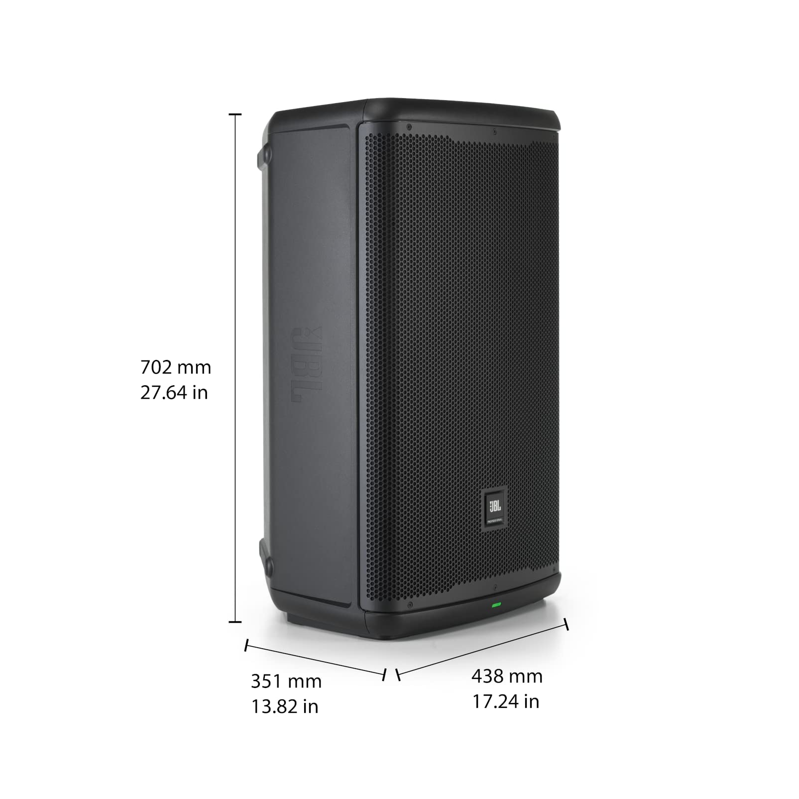 Jbl Professional Eon715 Powered Pa Speaker, Portable Loudspeaker With Bluetooth, 15 Inch, 1300 Watt, Wired Electric, Black