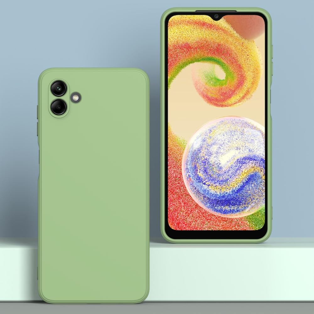 Wogroo For Samsung Galaxy A05 Case Green, Scratch Resistant With Soft Touch, Slim Thin Phone Cover For Samsung Galaxy A05