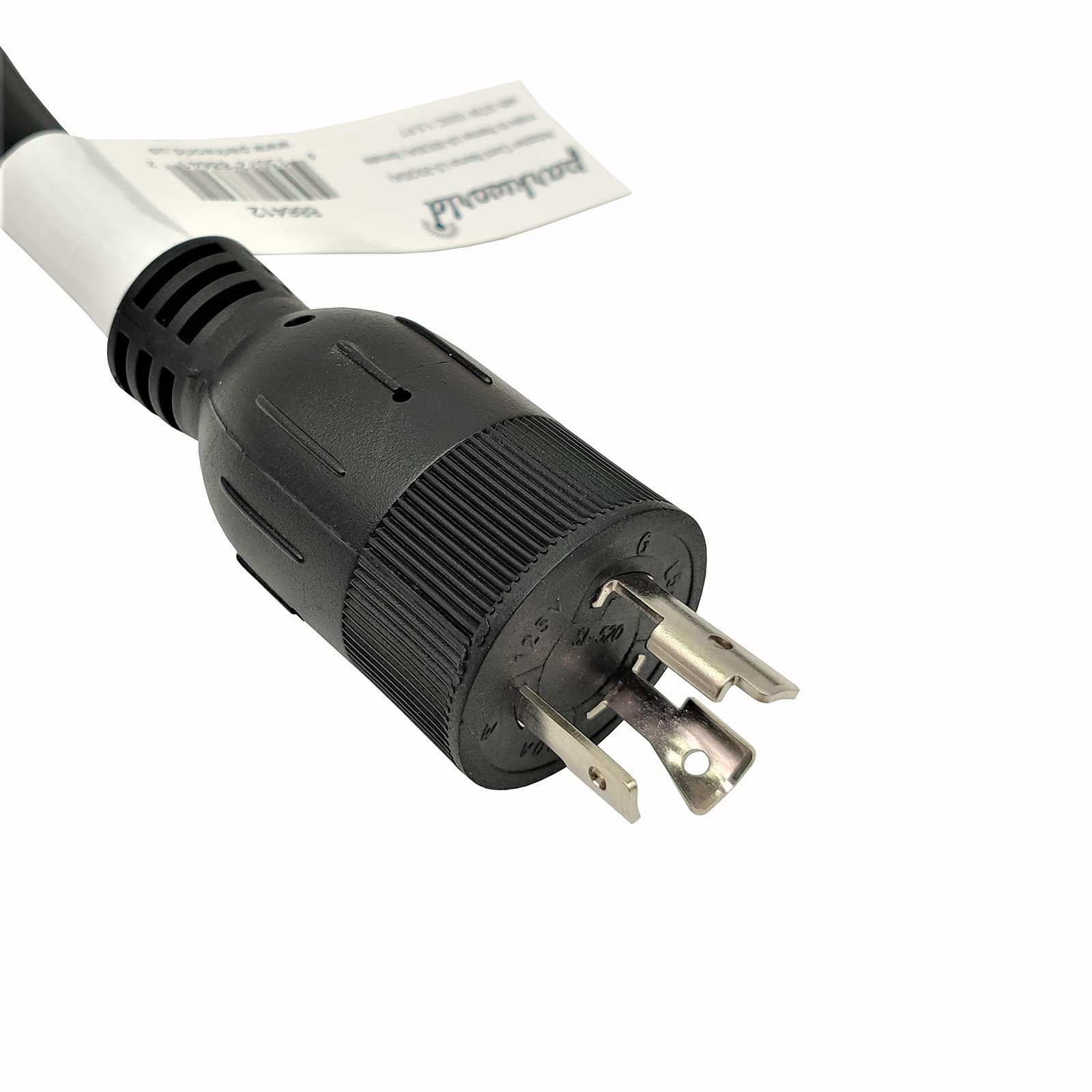 Parkworld 886412 Adapter Cord L5-20 Plug Male To L6-30 Receptacle Female, 20A, 125V, 2500W, 1.5Ft