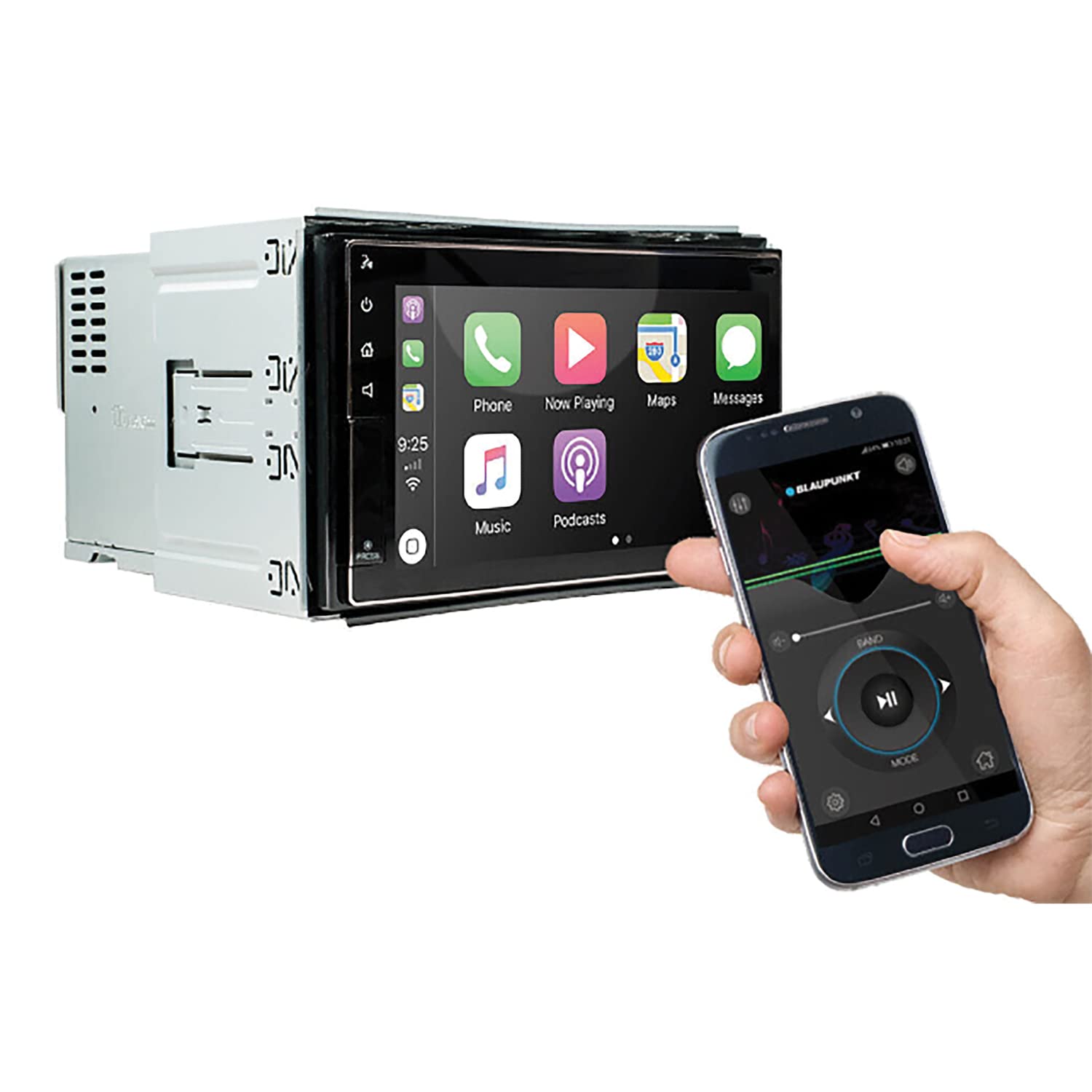 Blaupunkt Dakota 6.8'' Touch Screen In Dash Mechless Receiver Android Auto/Apple Carplay