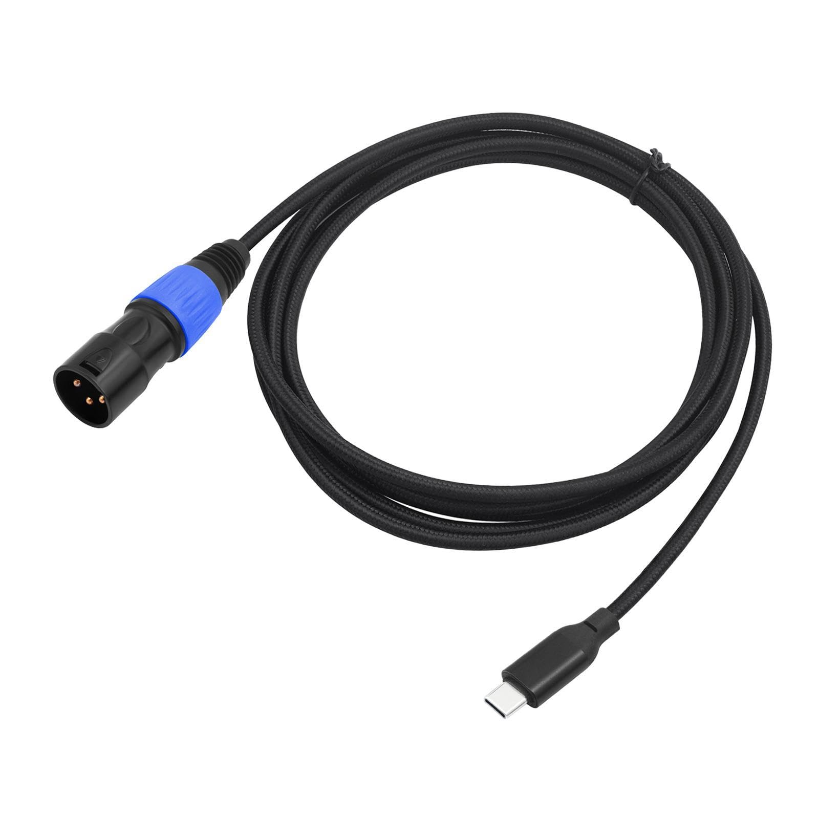 Merishoppusb C To Xlr Male Audio Cable Output Cable Audio Connector For Mixer Speaker 300Cm|Musical Instruments & Gear | Cables,