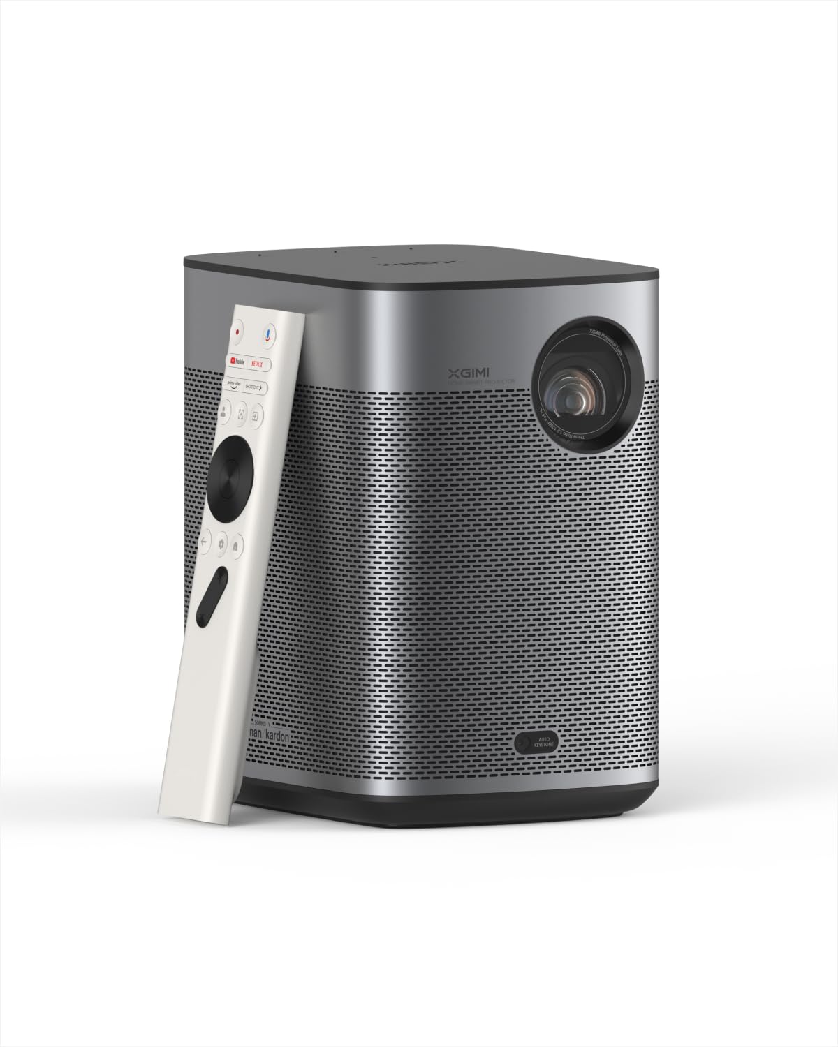 XGIMI Halo+ GTV NEW Portable Projector, Google TV with Licensed Netflix, 700 ISO Lumens, 2 x 5W Harman Kardon Speakers, Auto Foc