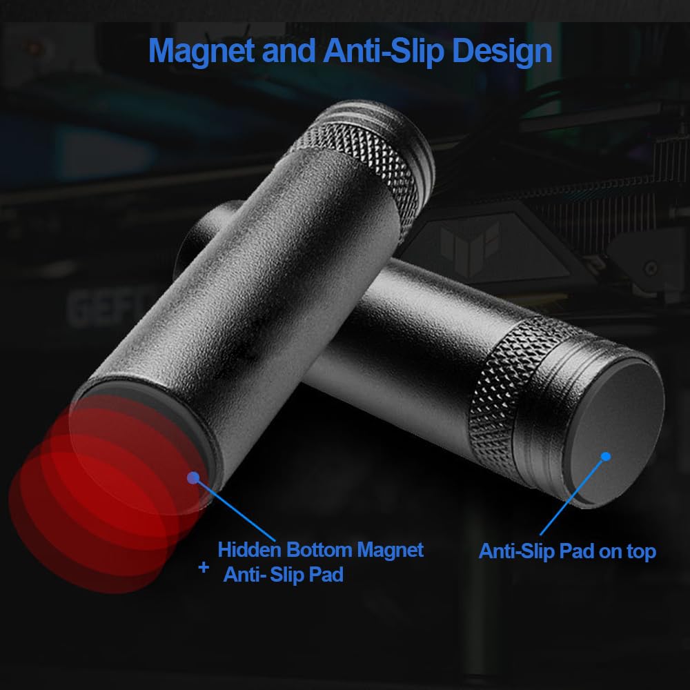 Joyjom Gpu Support Bracket, Graphics Card Support, Gpu Bracket Brace, Video Card Sag Holder Bracket, Gpu Stand, Aluminum 72 125M