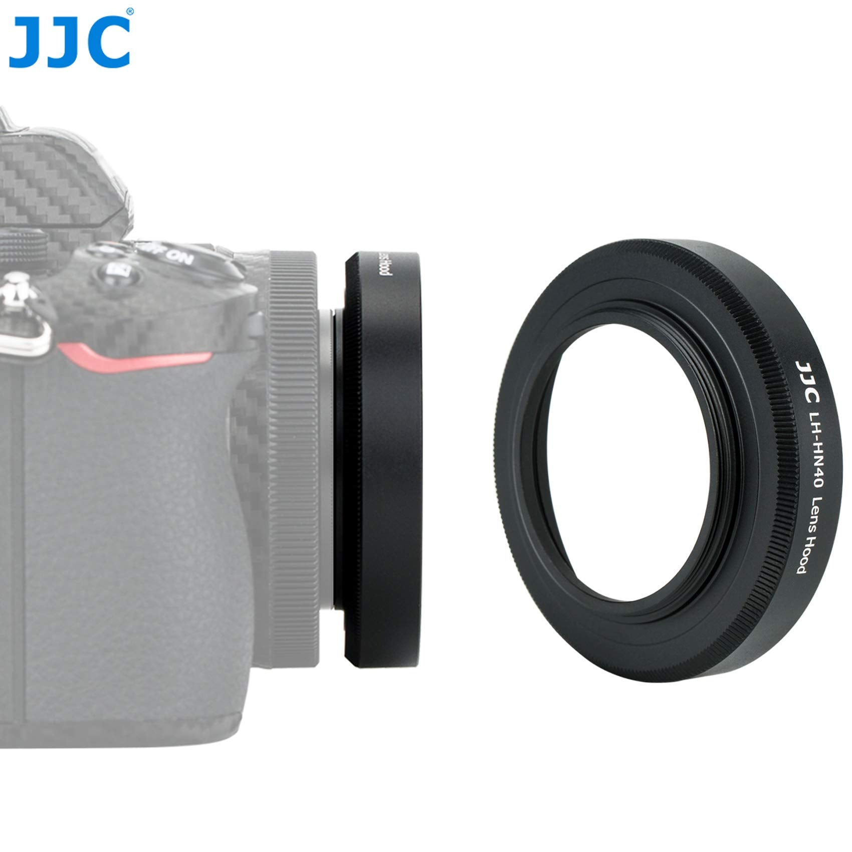Fotasy Jjc Dedicated Black Screw-In Lens Hood Shade For Nikon Nikkor Z Dx 16-50Mm F/3.5-6.3 Vr, Replace Hn-40 Lense Hood, Compat