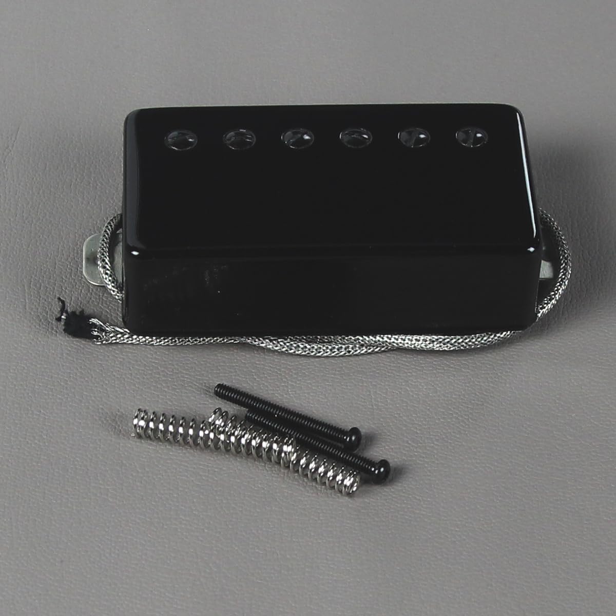 Fleor Alnico5 Guitar Humbucker Pickup Black Neck Pickups Compatible With Lp Style Guitar Part