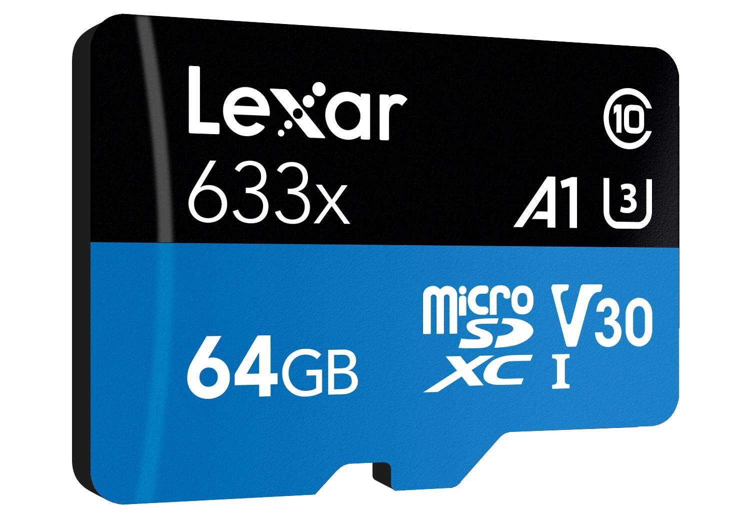 Lexar High-Performance Microsdxc 633X 64Gb Uhs-I/U1 W/Usb 3.0 Reader Flash Memory Card - Lsdmi64Gbb1Nl633R