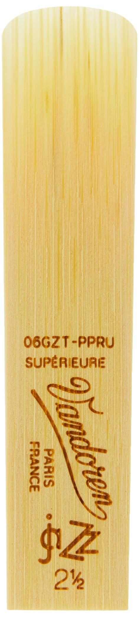 Vandoren Sr4125 Alto Sax Zz Reeds Strength 2.5; Box Of 10