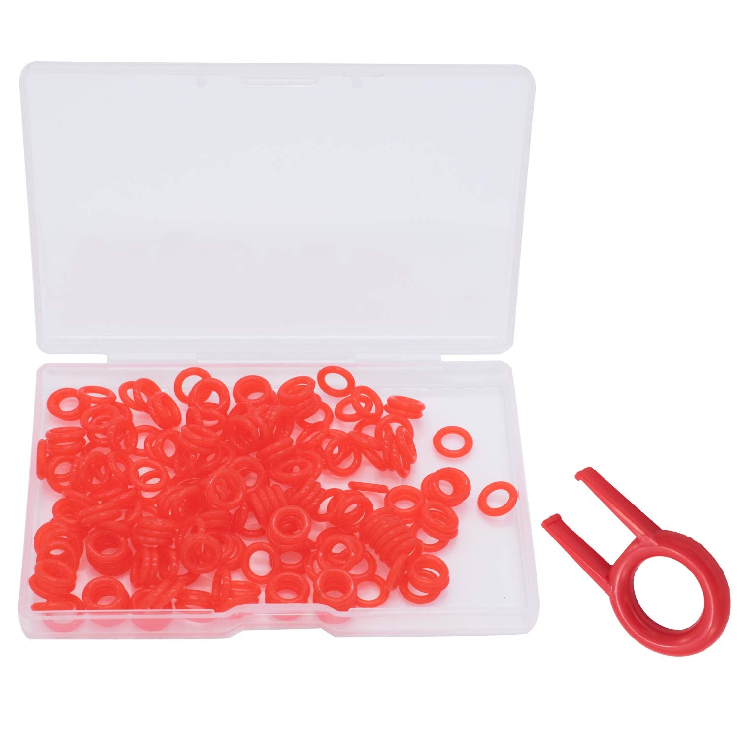 200Pcs Rubber O Ring Keyboard Switch Dampeners Make Your Mechanical Keyboard Quieter With Keycap Remover Suitable For Cherry Mx
