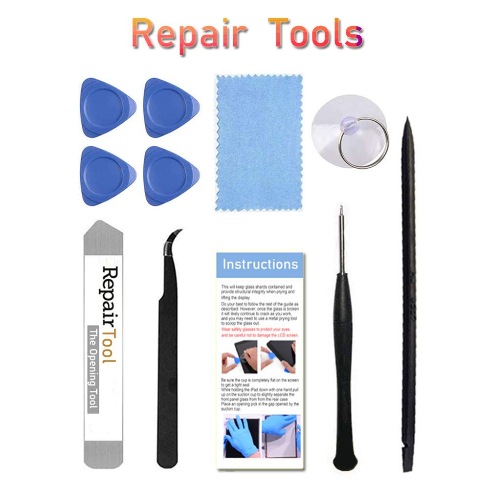 For Ipad 7Th/8Th Generation Screen Replacement Digitizer 10.2''(A2197,A2198,A2200,A2270,A2428,A2429,A2430),For Ipad 7/8 Screen R