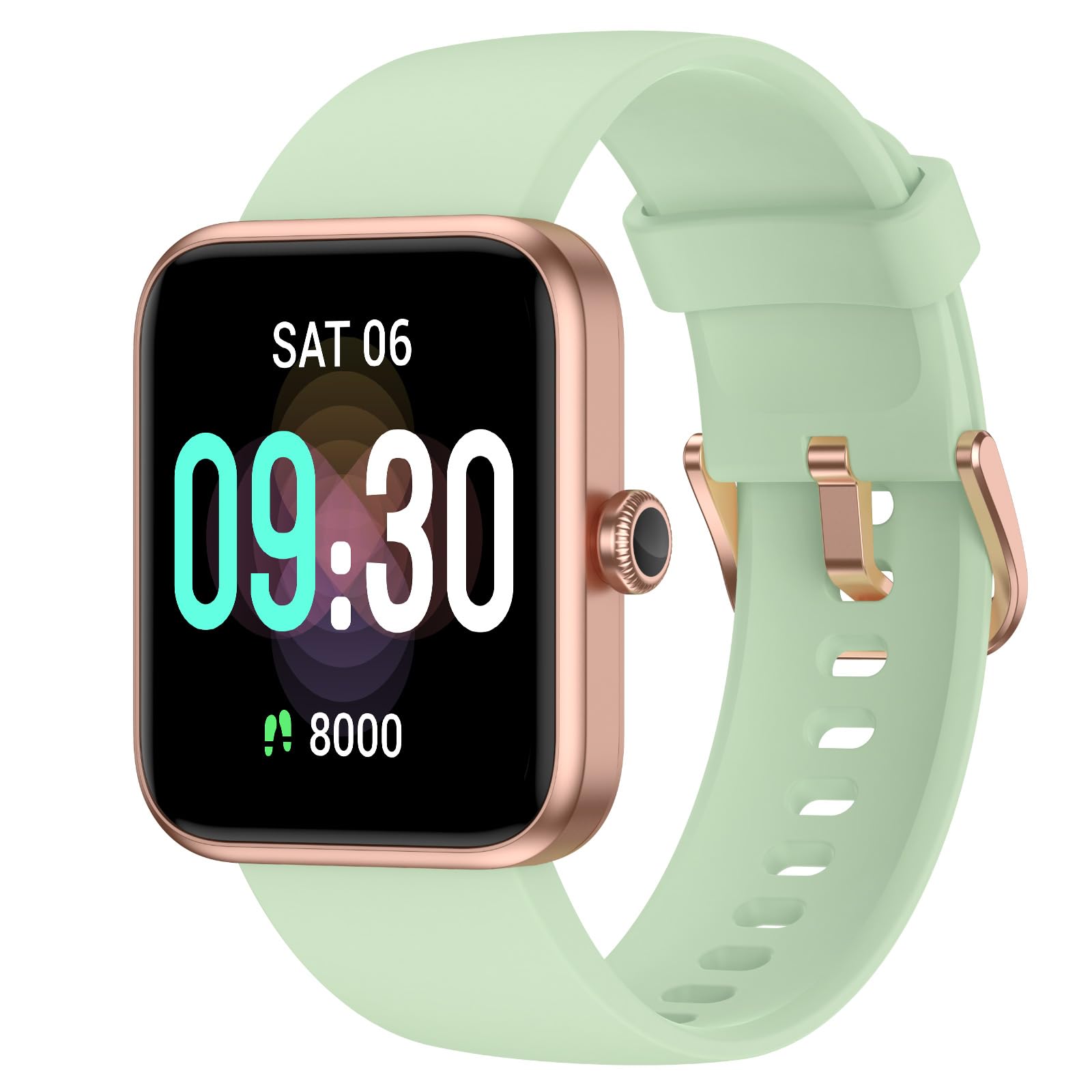 Tykoit Smart Watch, Fitness Tracker With Heart Rate Monitor, Blood Oxygen, Sleep Watch, 41Mm Touchscreen Smartwatch For Android