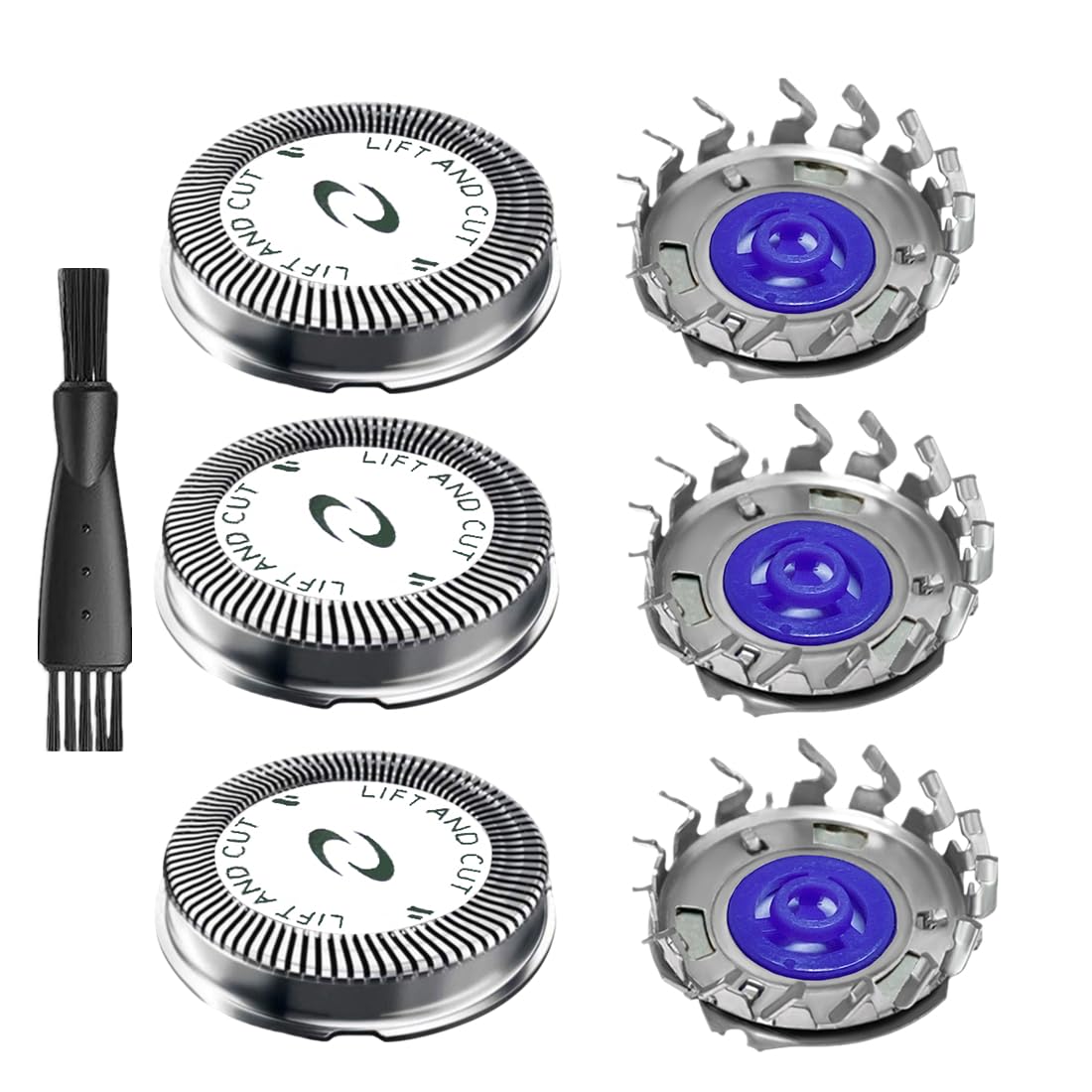 Hq56 Replacement Shaver Heads For Hq3 Hq4 Hq55 Hq56 Hq6,Replacement Shaver Head Compatible With Philips Norelco Hq300 Hq442 Hq91