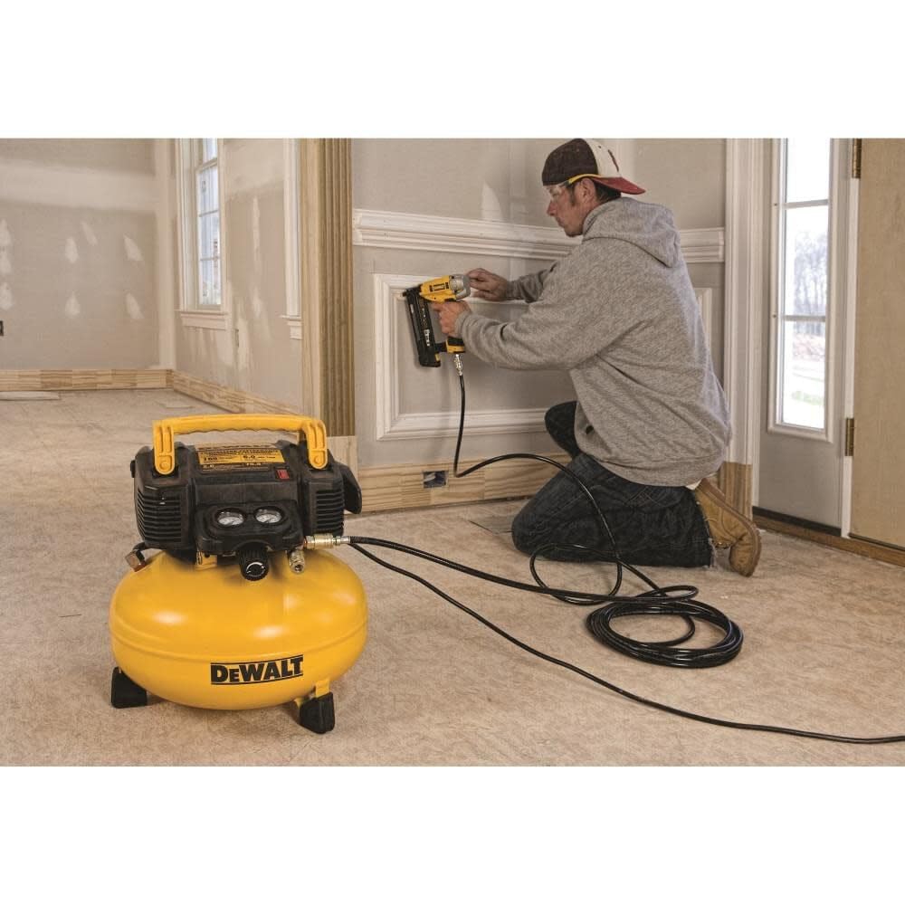 Dewalt Pancake Air Compressor, 6 Gallon, 165 Psi (Dwfp55126)
