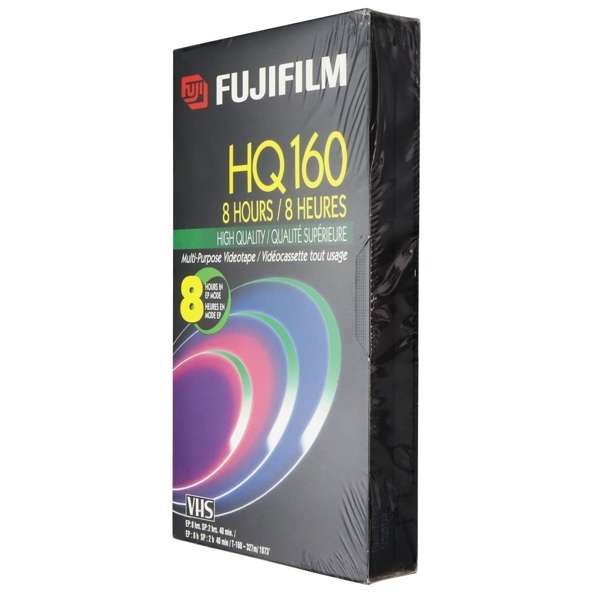Fuji 23021161 Standard Grade VHS Video Tape (8 Hrs.)
