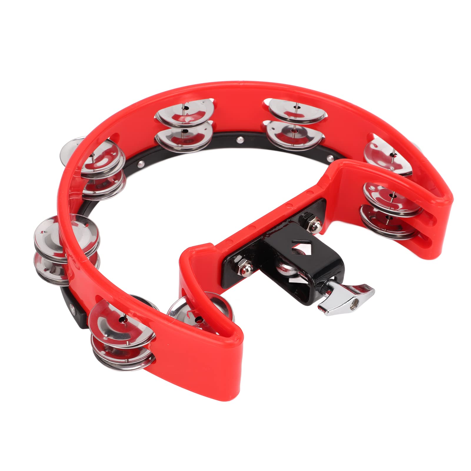 Handheld Tambourine, Hand Drum Low Noise for Kids Adults for Percussion Teaching