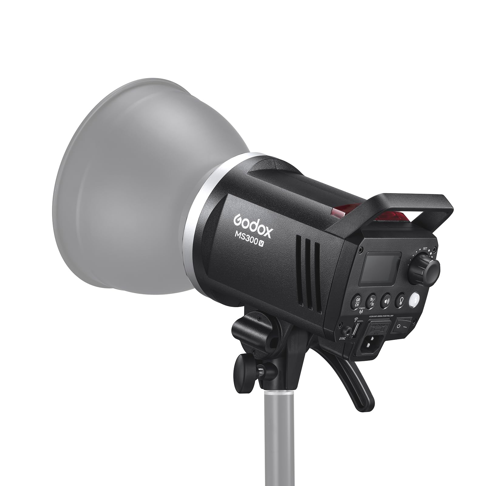 Godox Ms300 V Upgraded Studio Flash Light 300Ws Strobe Light Gn58 0.1 1.8S Recycle Time 5600200K 2.4G Wireless X System With 10W