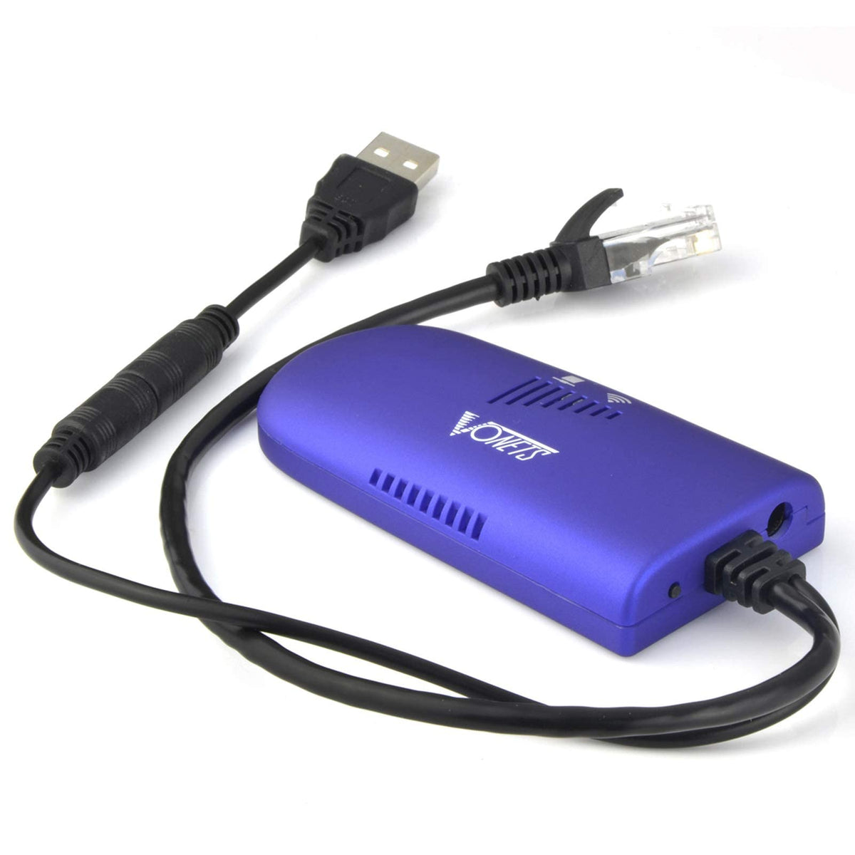 Vonets Vap11G 300 Wifi Bridge 2.4Ghz Wifi To Ethernet Convert/Wifi Repeater/Point To Point With Rj45 Male Dc/Usb Powered For Plc
