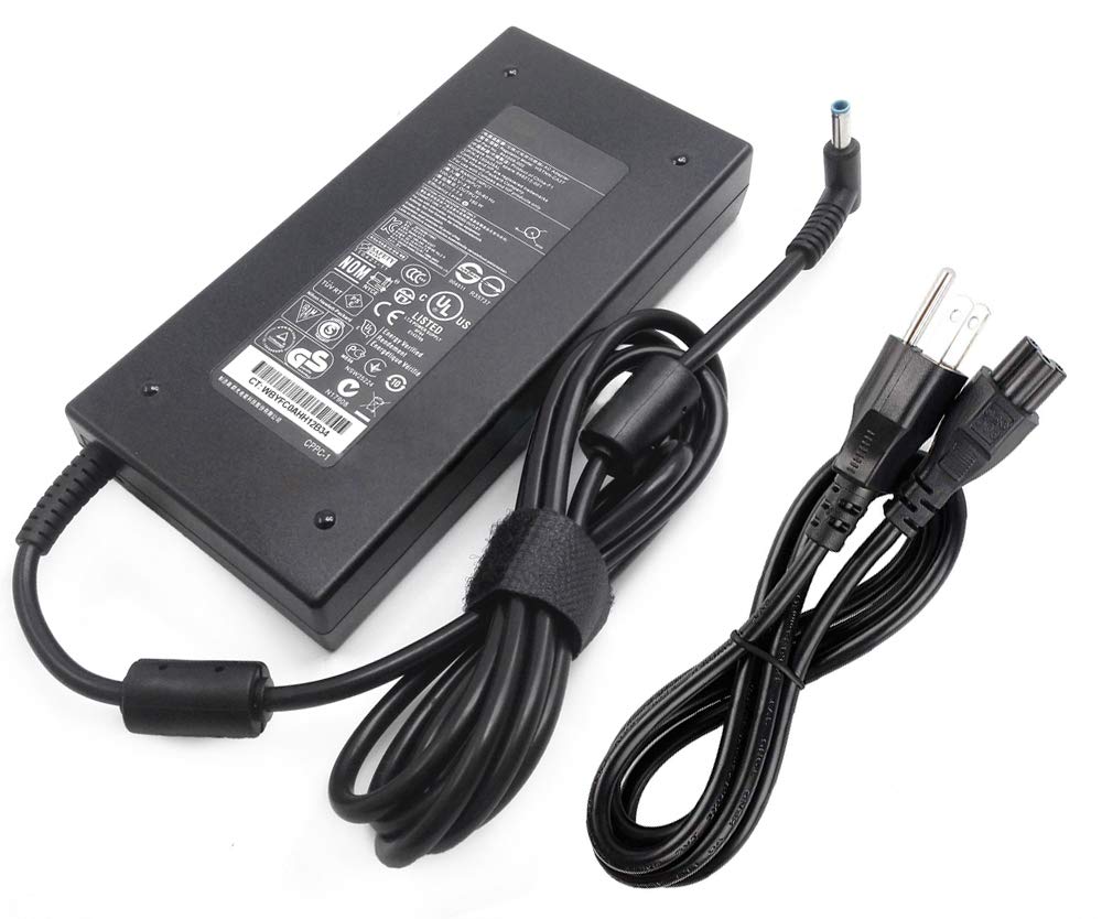 Ac Adapter For Hp 150W 135W 120W Laptop Charger, Hp Zbook Studio Victus 15 Omen By 15 17 Pavilion Gaming 15 17 Tpn Ca11 Tpn Da09 Zbook Power Cord