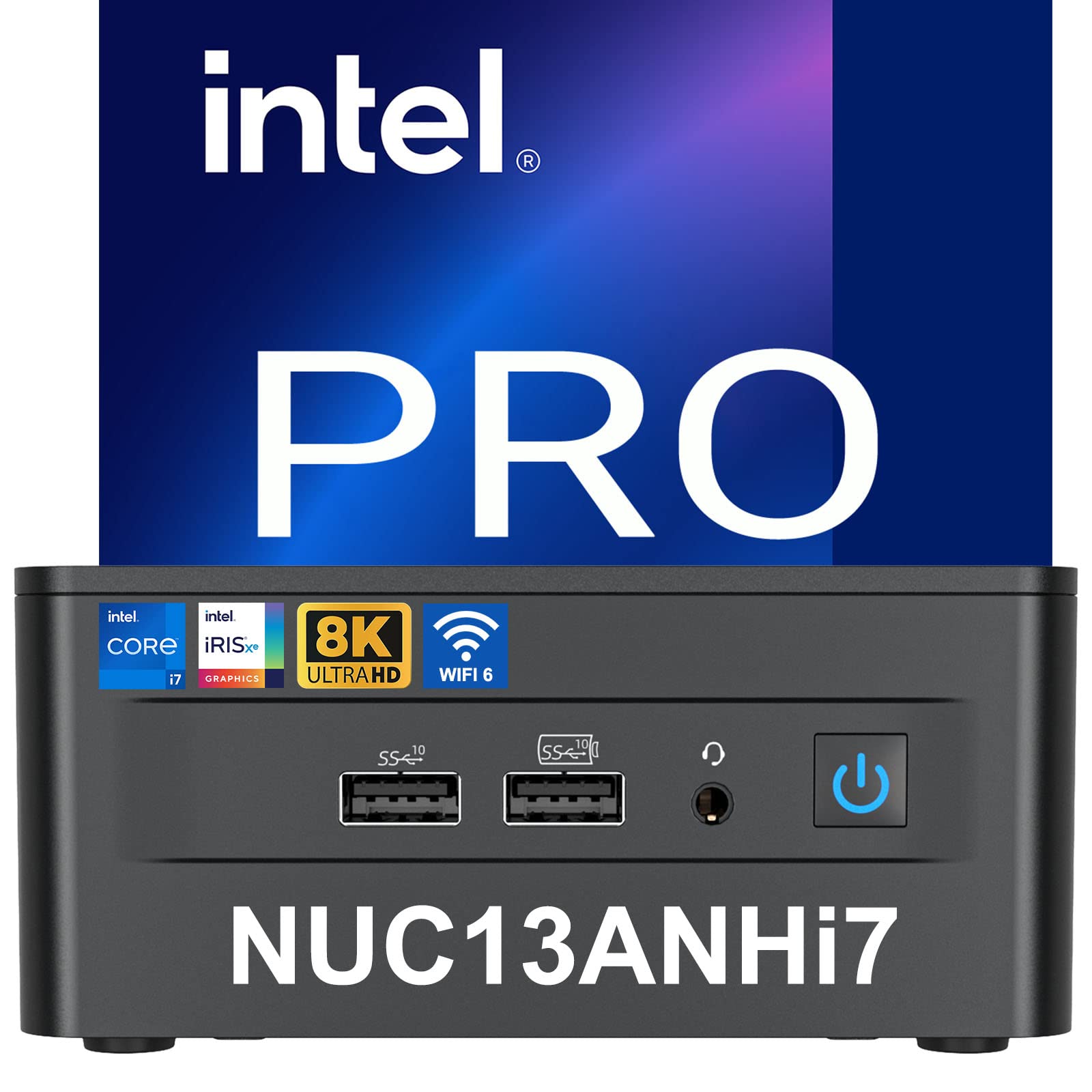 2023 Intel Nuc 13 Pro,Arena Canyon Nuc13Anhi7 Mini Pc (Core I7 1360P Processor, Iris Xe Graphics, 32Gb Ram & 2Tb Nvme Ssd) 12C/1