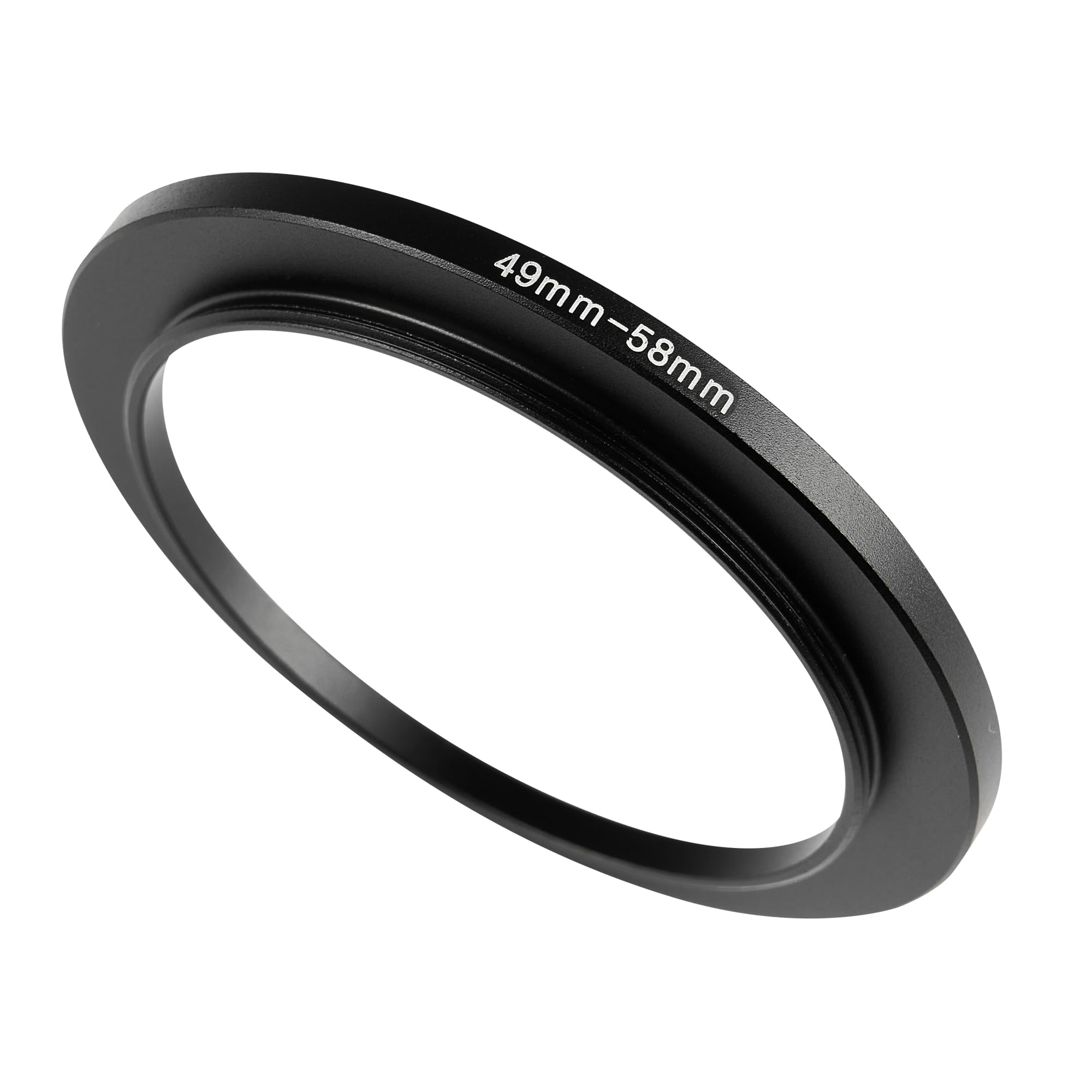 Wiiye 49Mm To 58Mm Step Up Ring Adapter,49Mm To 58Mm Step Up Filter Ring,For All Brands Uv Nd Cpl Metal Stepping Up Ring Adapter