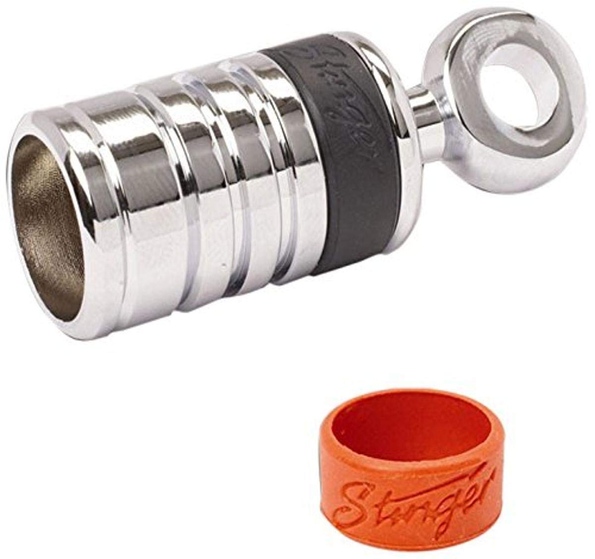 Stinger Spt520 Set Screw Ring Terminal 1/0 Gauge Input To 5/16 Inch Ring, Silver