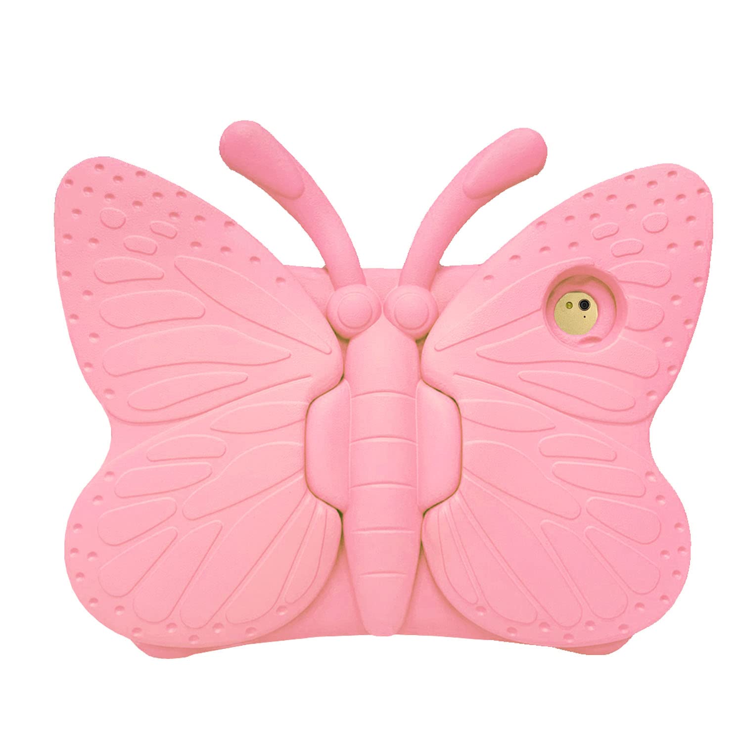 Ipad Case For Kids, Feitenn 3D Cartoon Butterfly Non Toxic Eva Light Weight Kid Proof Shockproof Case With Kickstand For Ipad 5/