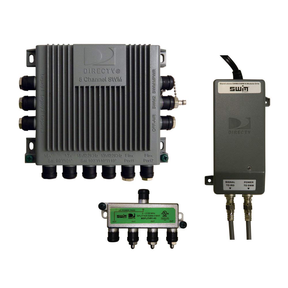 Winegard Swm D30 Multi Switch Kit For Directv, Standard, White