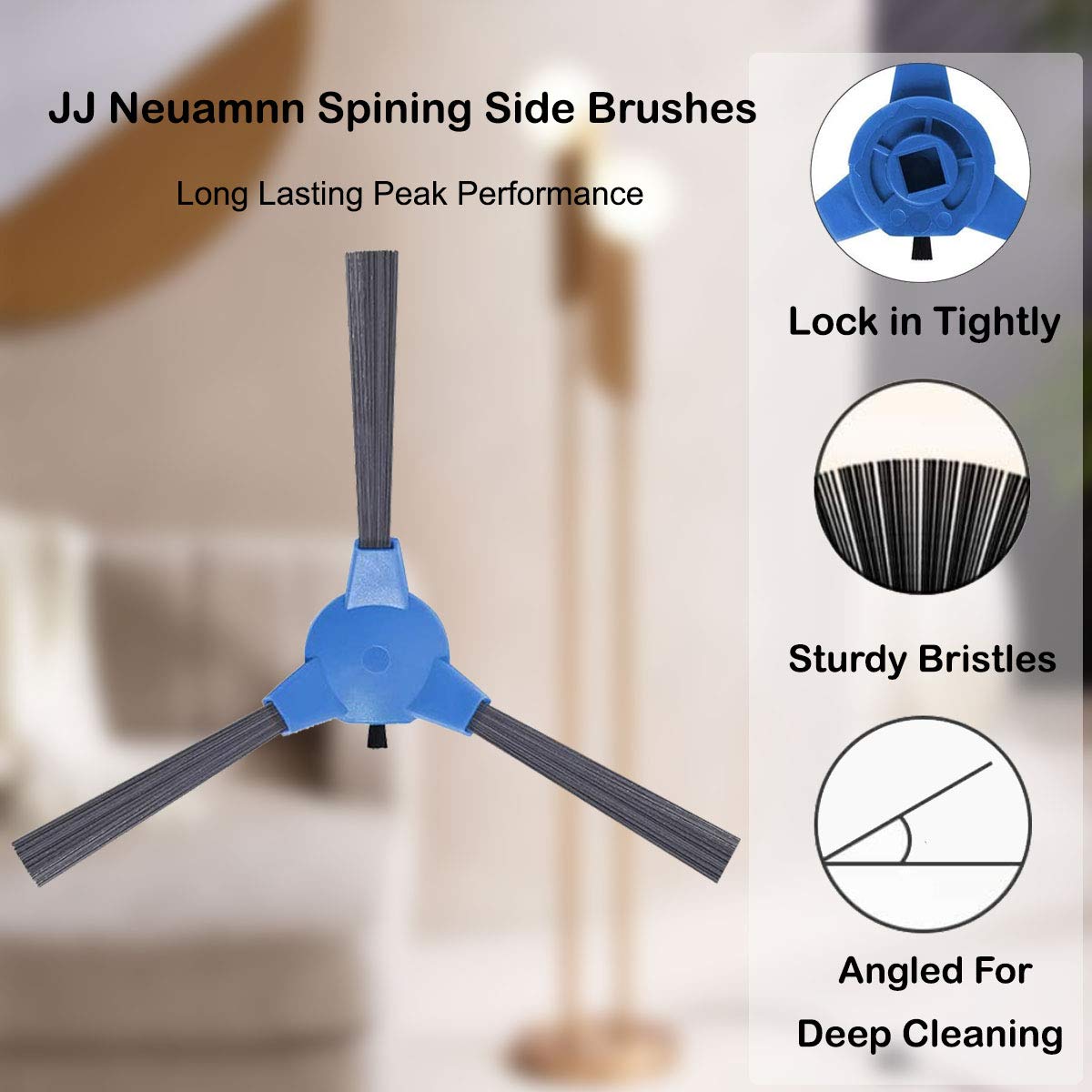 Jj Neumann Replacement Parts Accessories Compatible With Ionvac Smartclean 2000 Robovac Robot Vacuum Cleaner Filters, Brushes An