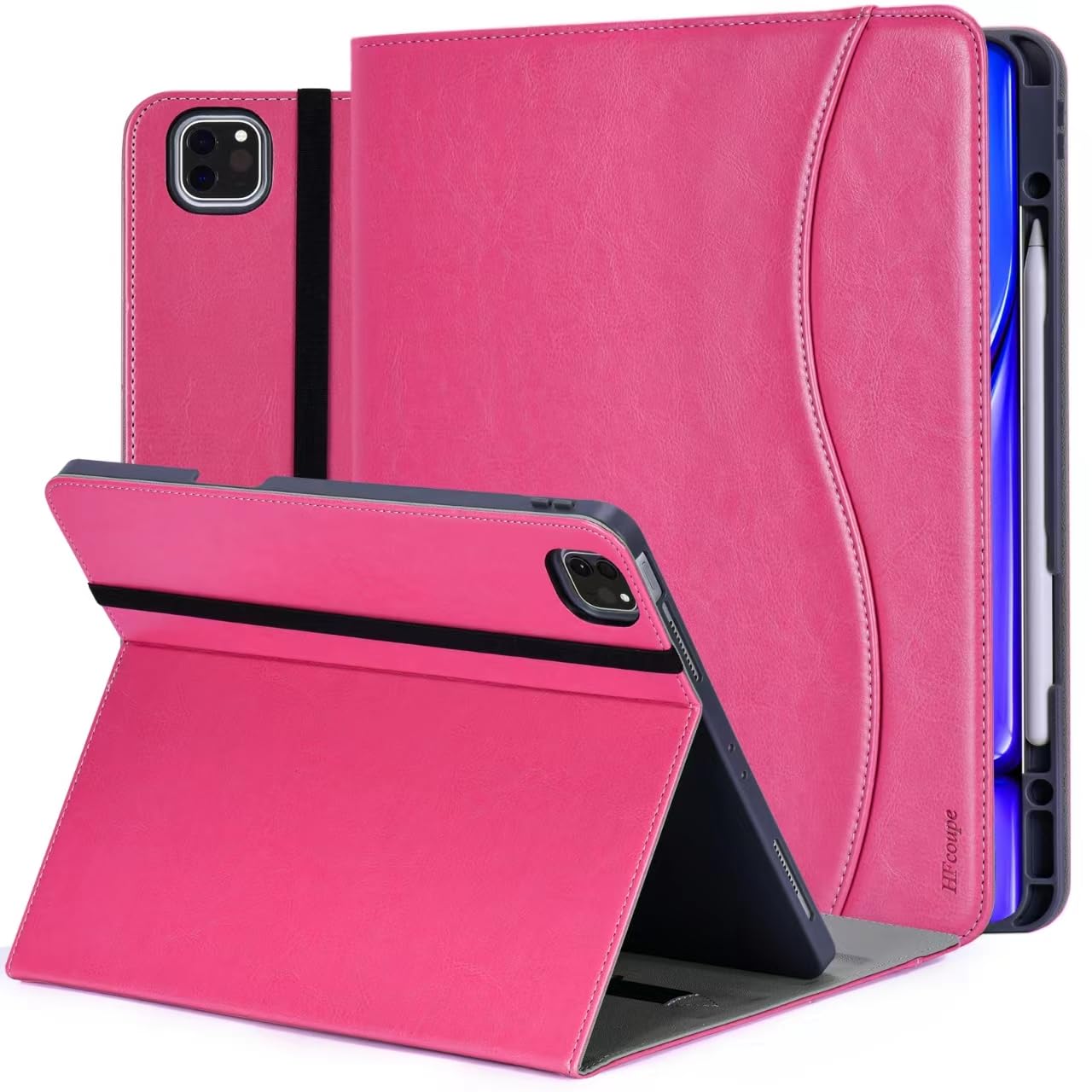 Hfcoupe For Ipad Pro 11 Inch 4Th/3Rd /2Nd/1St Generation Case (2022/2021 /2020/2018), Multi Angle Viewing Ipad 11 Pro Case With