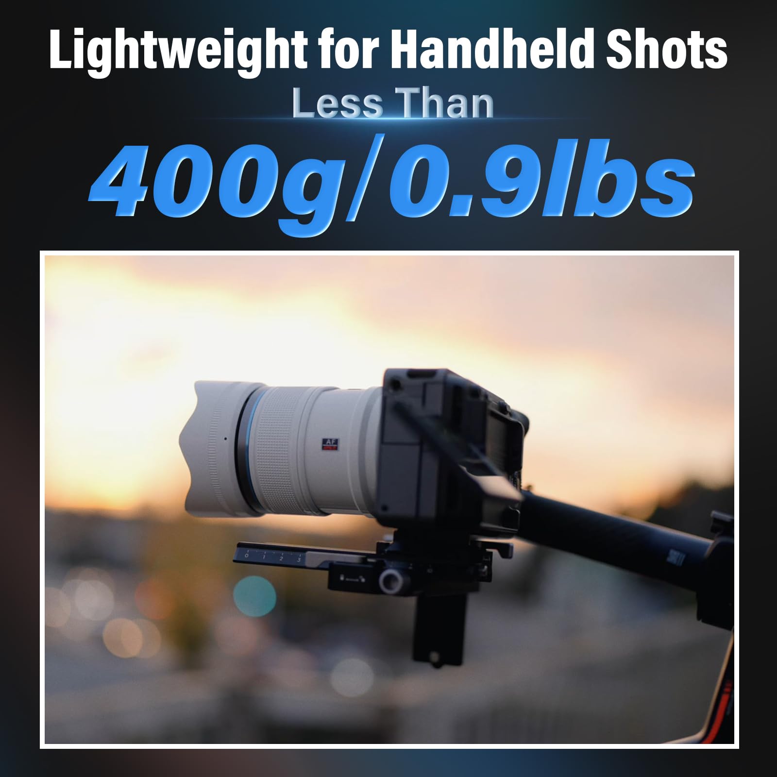 Sirui Sniper 16Mm Autofocus Lens, F1.2 Wide Angle Aps C Camera Lens For A5, A6, Fx30, Zv E10 (E Mount, White)