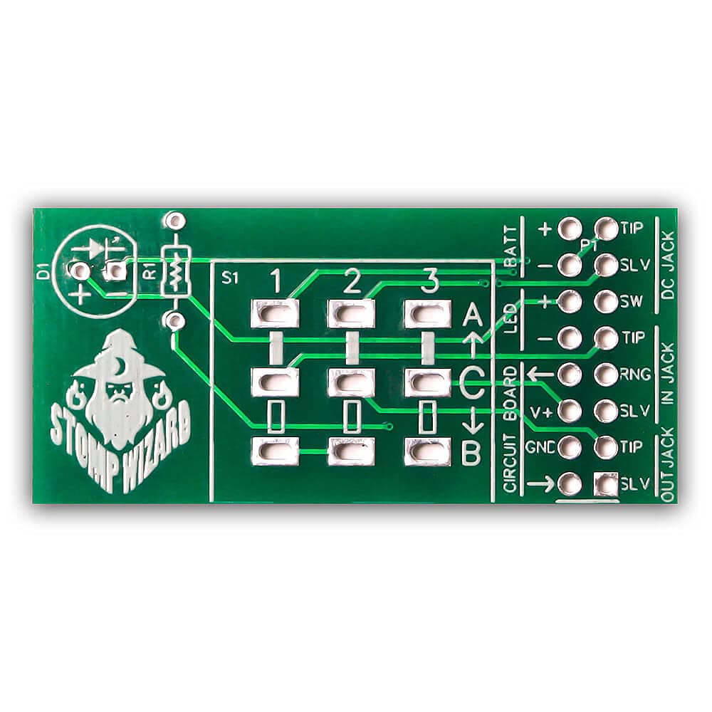 Stomp Wizard Ez3Pdt Diy Guitar Pedal Kit