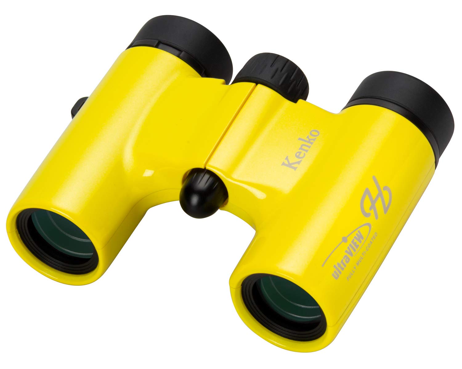 Kenko Concert Ultra View H 8x21DH FMC Daha Prism 8X 21 Caliber Compact Binoculars, Full Multi-Coating, Yellow