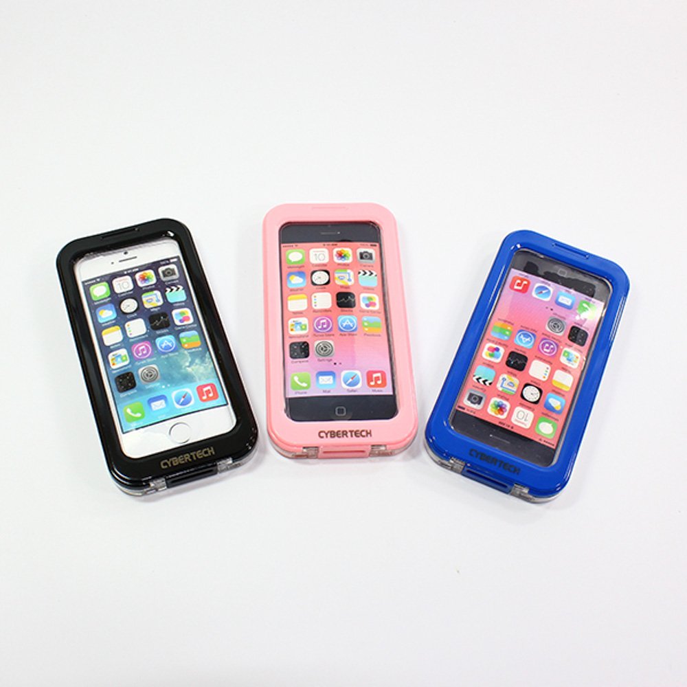 Cybertech 25Ft Waterproof Shockproof Dirt Proof Sand Proof Full Body Protective Silicon Touch Screen Case For Iphone 5 / 5C / 5S