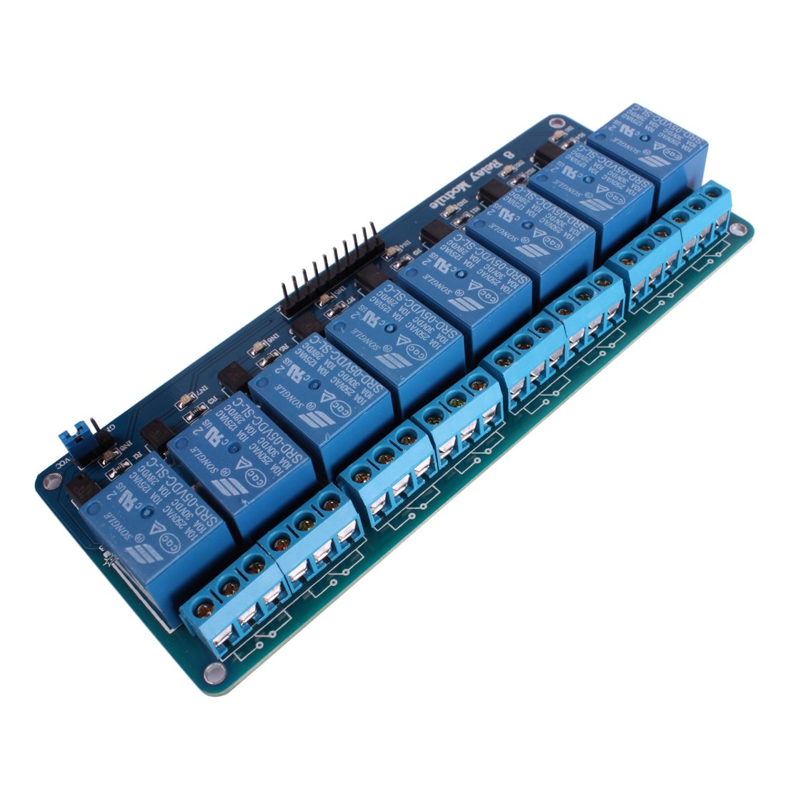 Jbtek 8 Channel Dc 5V Relay Module For Arduino Raspberry Pi Dsp Avr Pic Arm