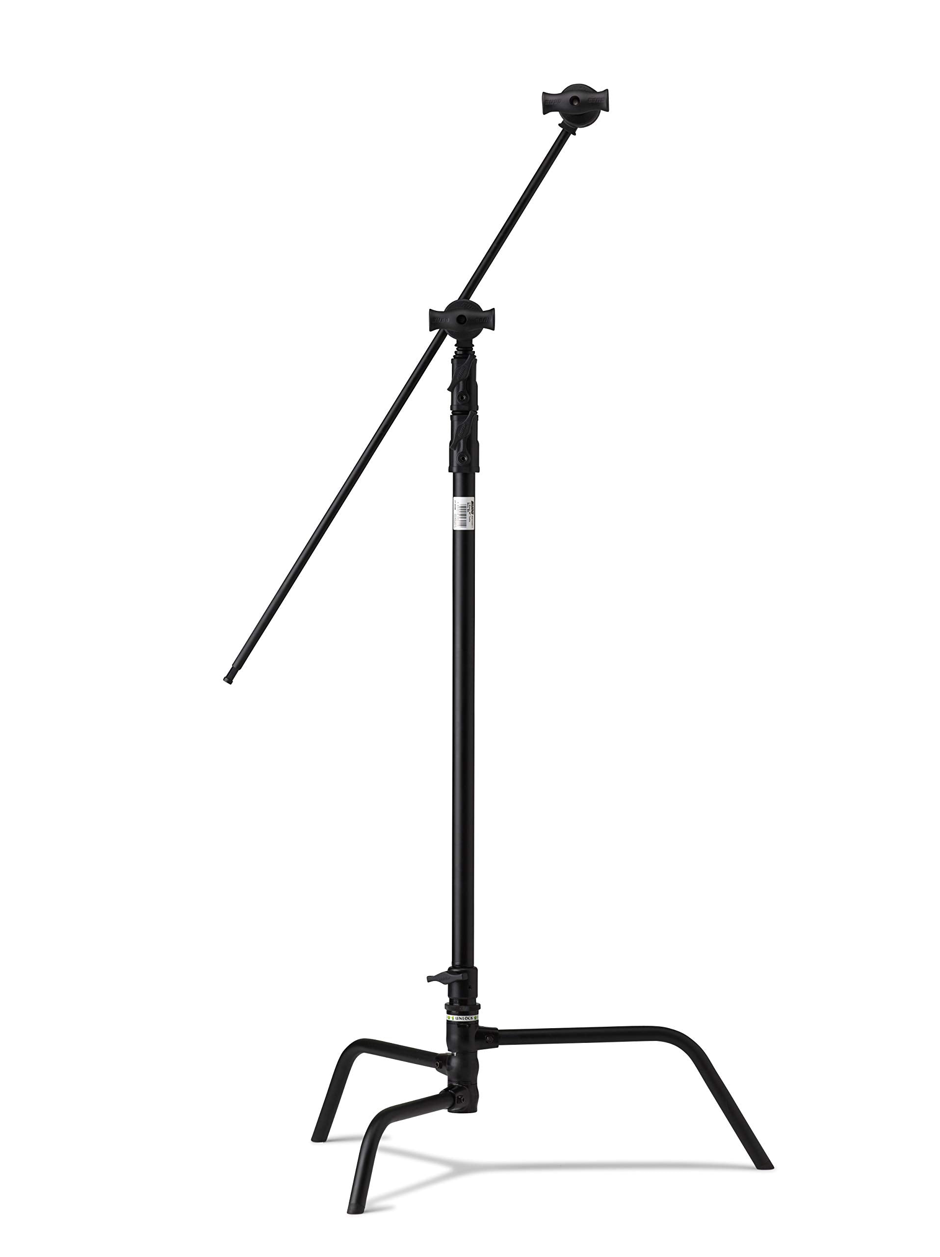 Kupo 40 C-Stand Turtle Base Kit Professional Grip Stand with 2.5 Grip Head and 40 Grip Arm, Heavy-Duty Steel Construction for Ph