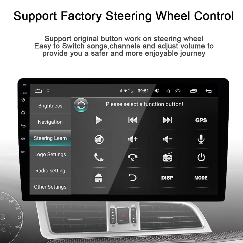 For Toyota Sienna Radio Upgrade 2004 2005 2006 2007 2008 2009 2010 Car Stereo, Built In Dsp Eq Wireless Carplay Android Auto Gps