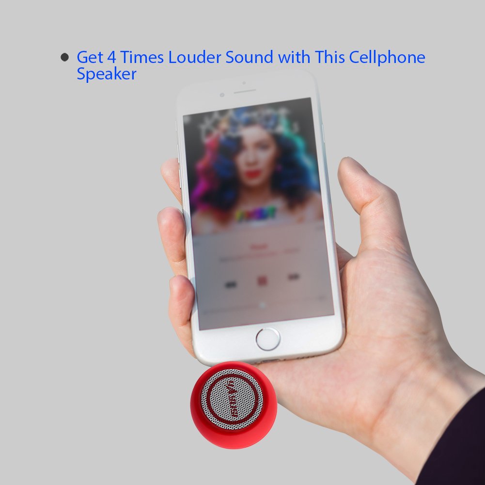 Portable Mini Speaker For Iphone/Ipad/Ipod/Tablet, 3W Cellphone Speaker With 3.5Mm Aux Input, Clear Loud Sound In Compact Golf S